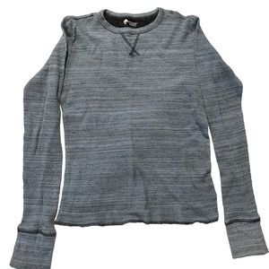 Tucker and tate blue long sleeve crewneck thermal shirt Size 8/10